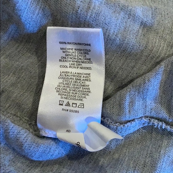 Express Grey Button down Blouse - Picture 5 of 5